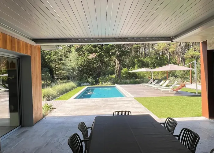L'arribera Luxe Piscine Foret Landes וילה