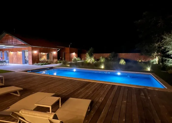 L'arribera Luxe Piscine Foret Landes מימיזן-פלאז'