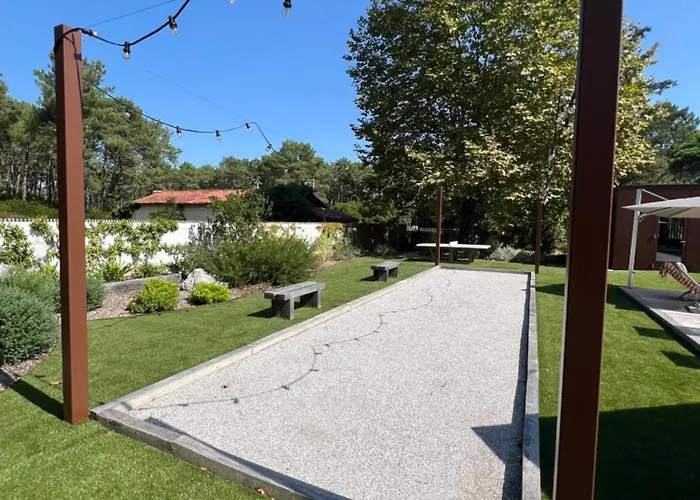 L'arribera Luxe Piscine Foret Landes וילה