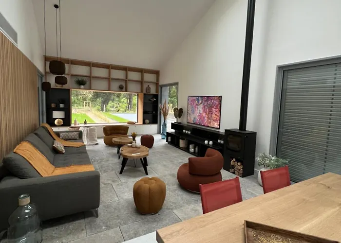 L'arribera Luxe Piscine Foret Landes וילה מימיזן-פלאז'